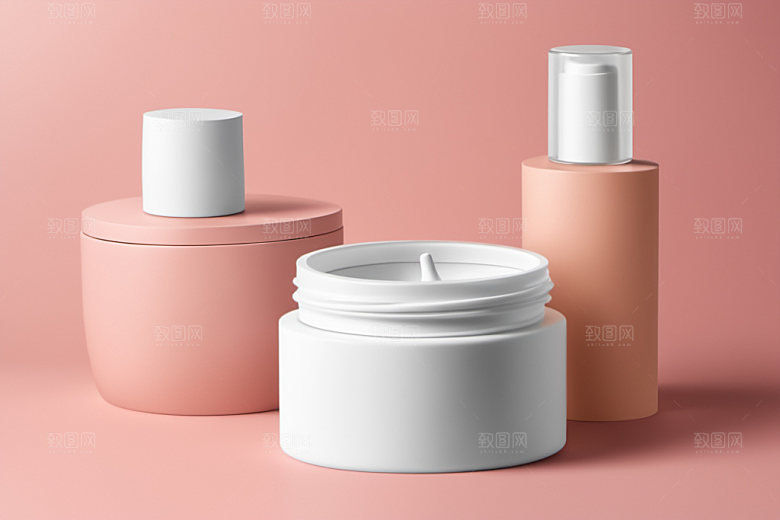 护肤品美容简洁样机
