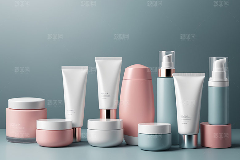 护肤品美妆化妆品样机