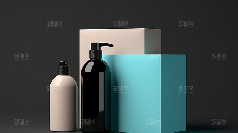 化妆品外观设计模型样机