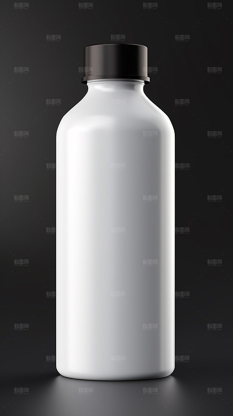 化妆品瓶子外观设计样机