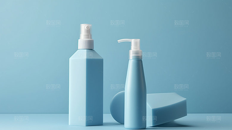 化妆品瓶子护肤品样机