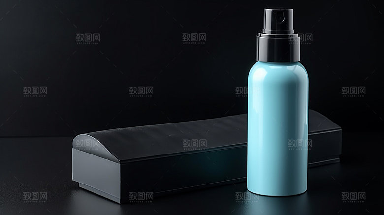 化妆品瓶子外观设计样机