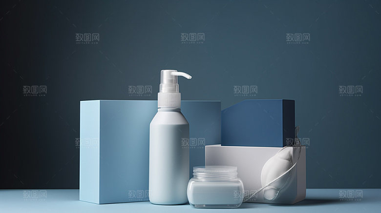 化妆品护肤品美妆产品样机