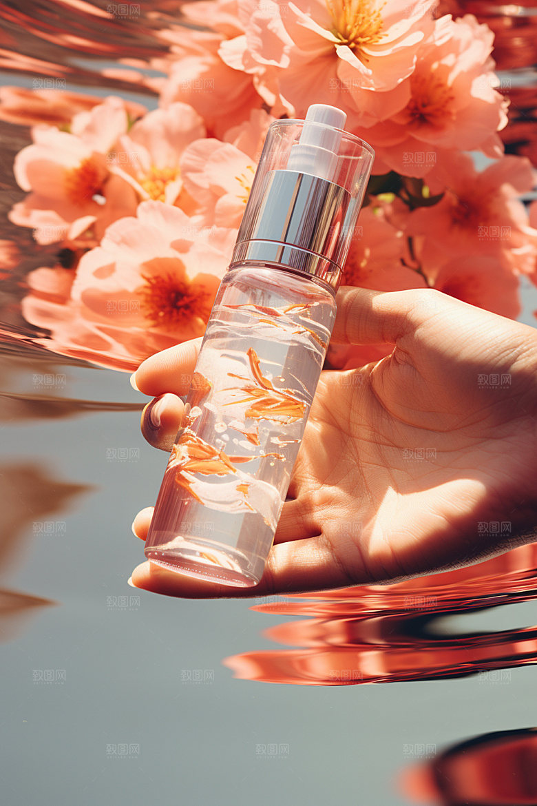 化妆品精致创意摄影图
