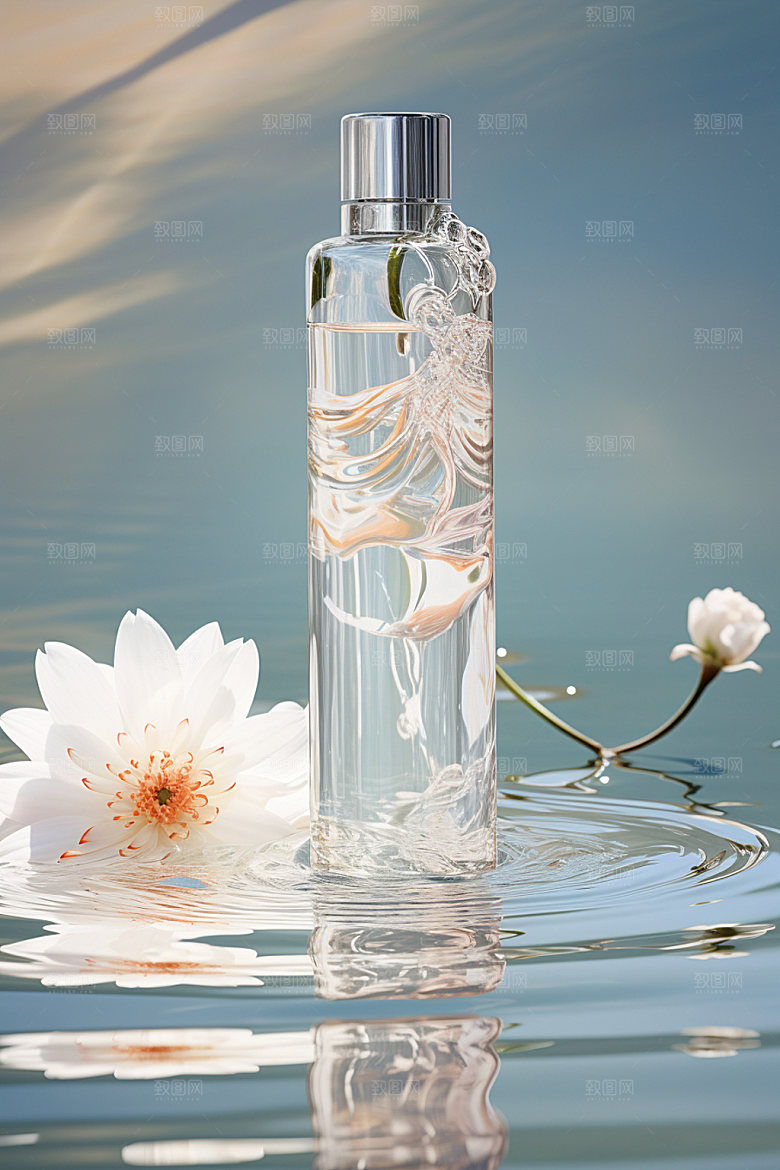 化妆品精致香水摄影图