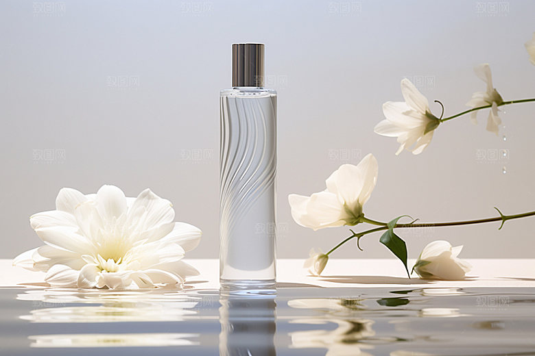 化妆品精致唯美摄影图