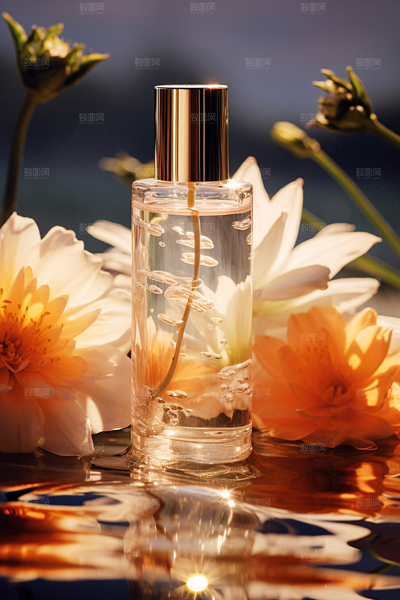 化妆品香水高清摄影图