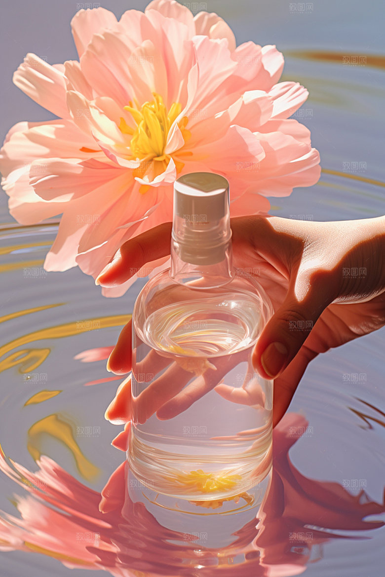 化妆品香水精致摄影图