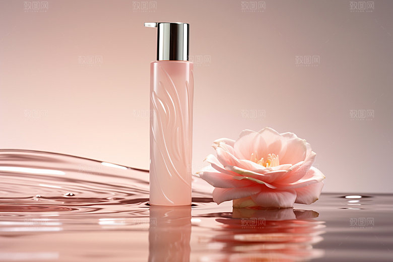 化妆品水润高清摄影图