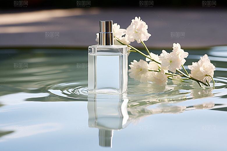 化妆品精致护肤品摄影图