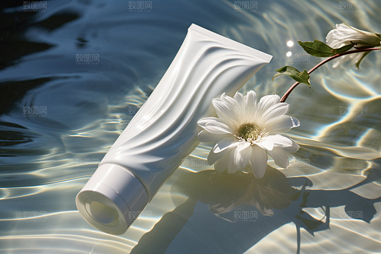 化妆品高清精致摄影图