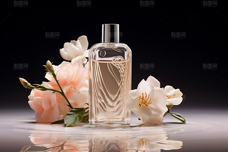 化妆品水润精致摄影图