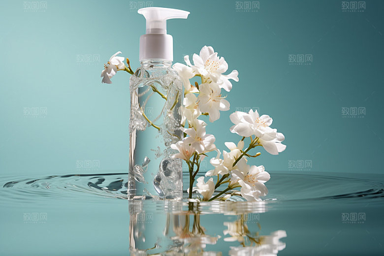 化妆品香水精致摄影图