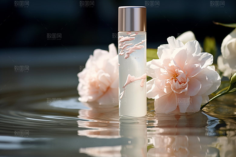 化妆品精致唯美摄影图