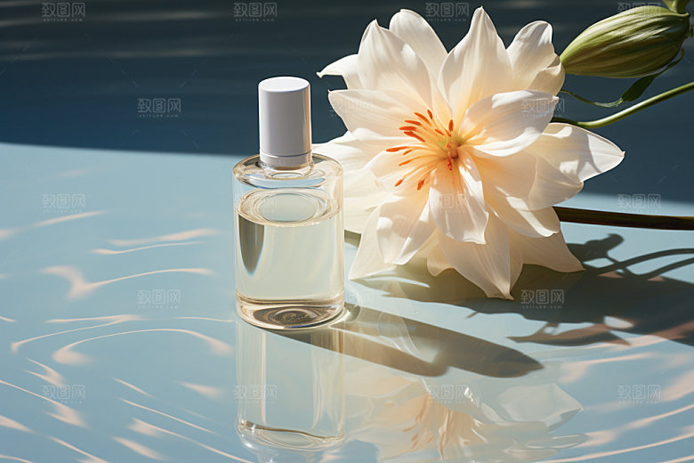 化妆品香水精致摄影图