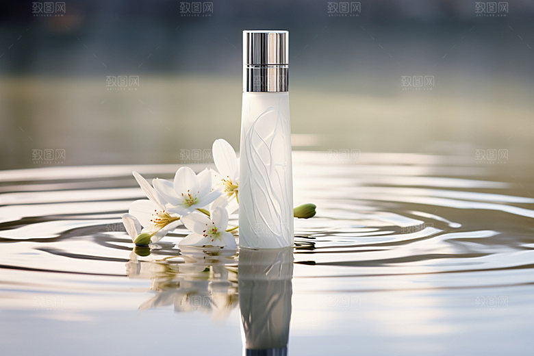 化妆品高清香水摄影图