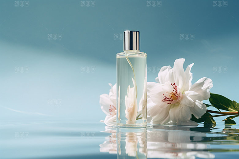 化妆品精致唯美摄影图