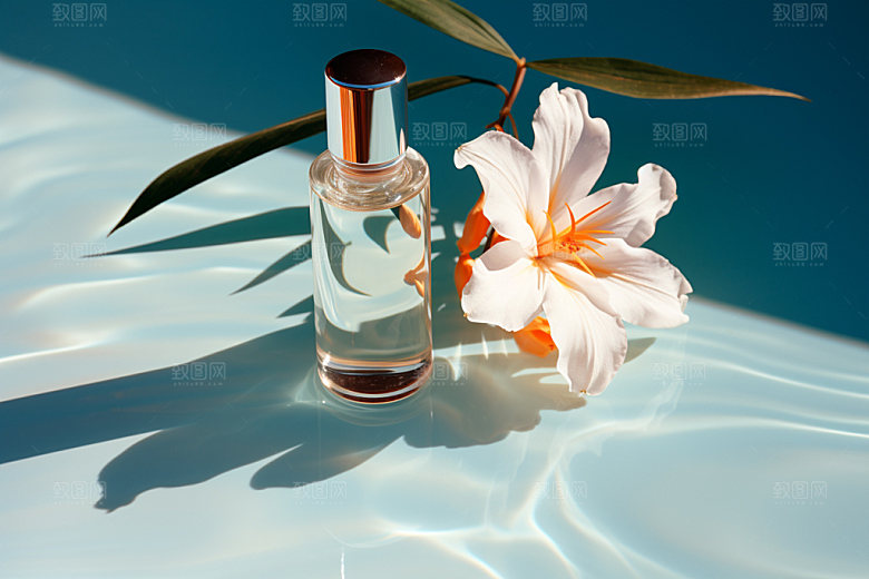 化妆品精致创意摄影图