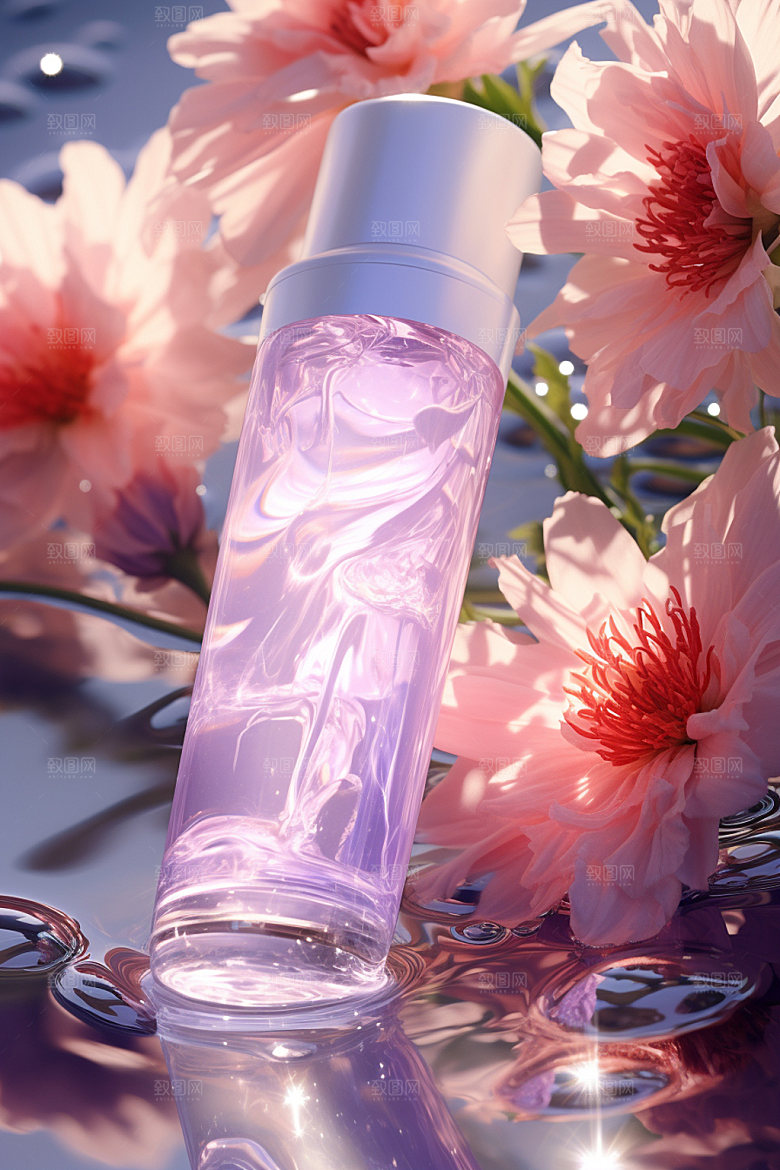 化妆品创意美妆摄影图