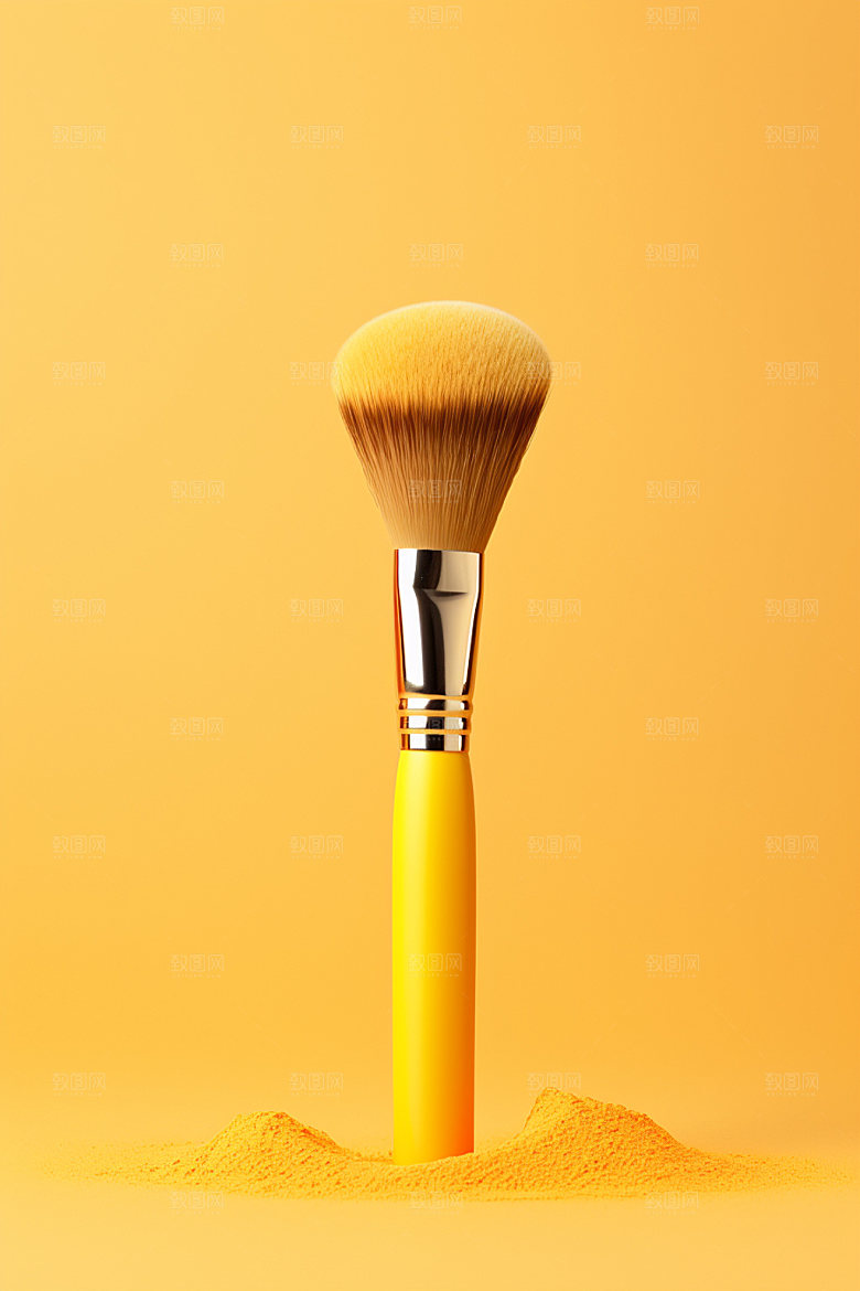 化妆刷美妆产品化妆工具摄影图
