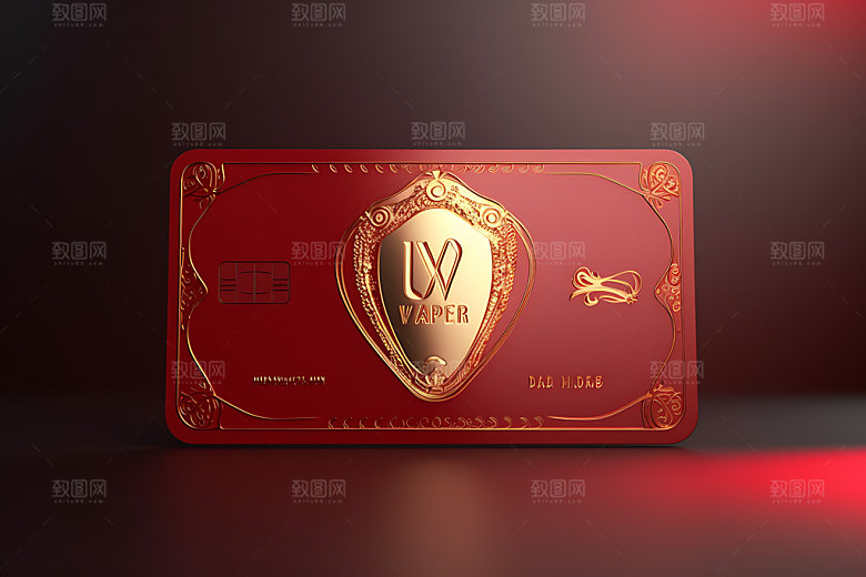 会员卡身份尊享卡片模型