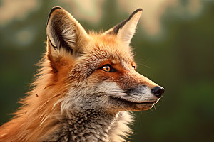 狐狸野生动物高清摄影图