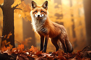 狐狸高清野生动物摄影图