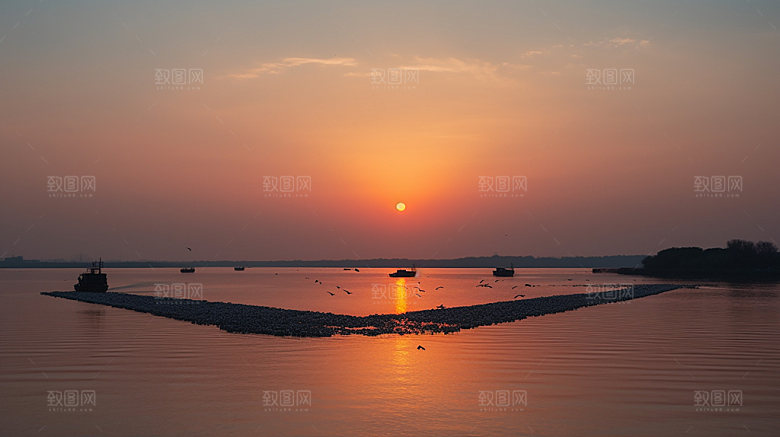 湖南高清景色摄影图