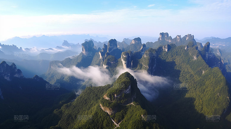 湖南旅游景色摄影图