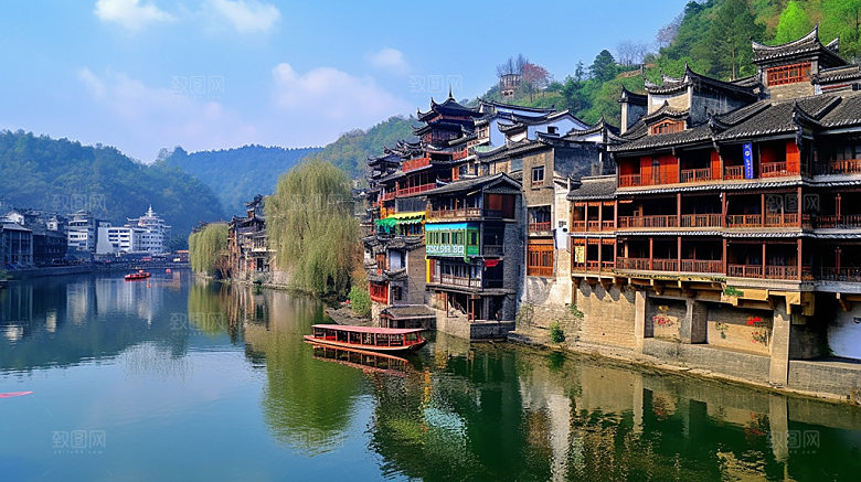 湖南风光自然摄影图