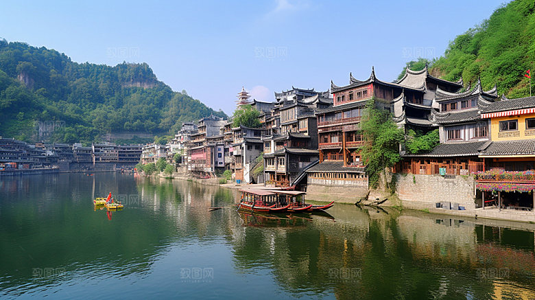 湖南旅游风光摄影图