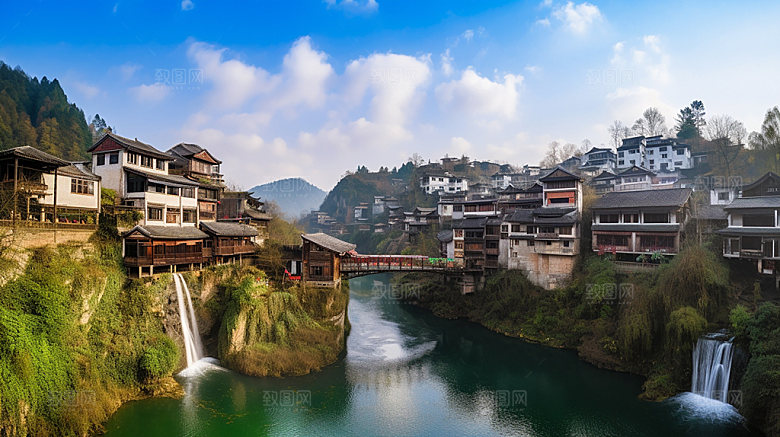 湖南高清景色摄影图