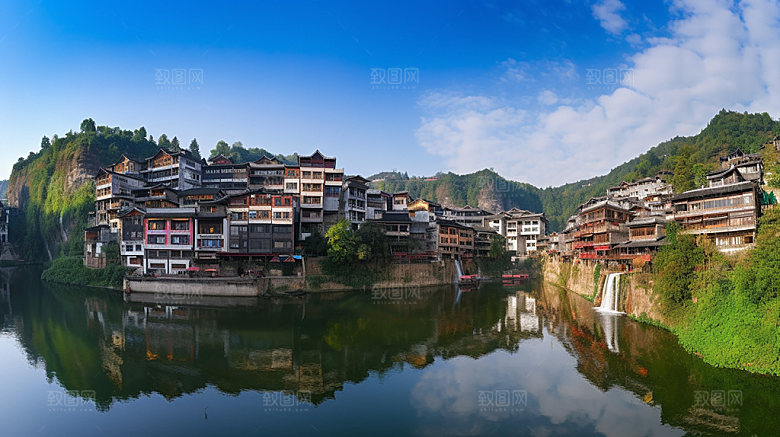 湖南湘西风光摄影图