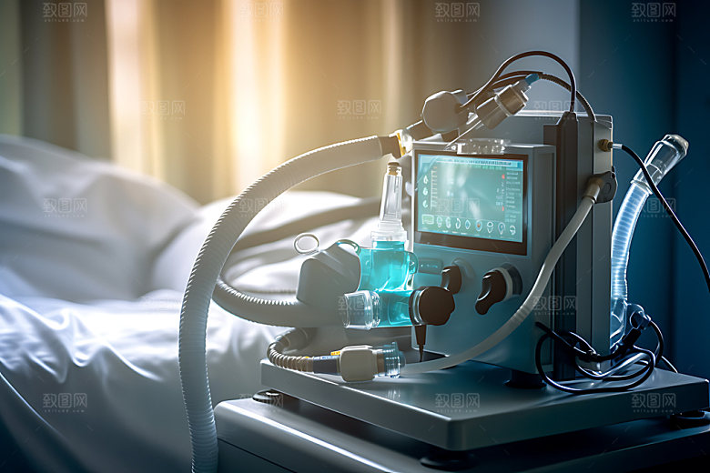 呼吸机临床医疗医疗设备效果图