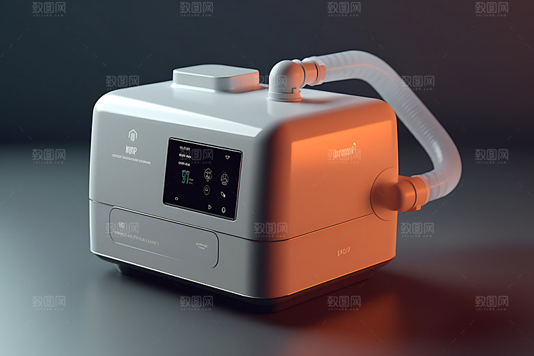 呼吸机临床医疗健康效果图