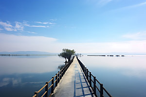 鄱阳湖自然江西摄影图