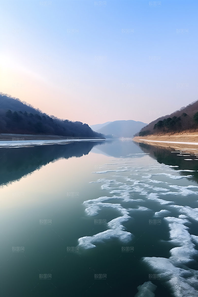 鄱阳湖风景旅游摄影图
