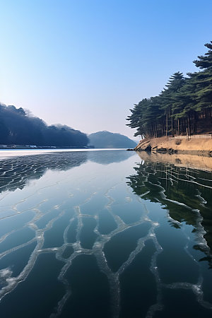 鄱阳湖自然旅游摄影图