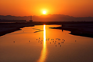 鄱阳湖高清旅游摄影图