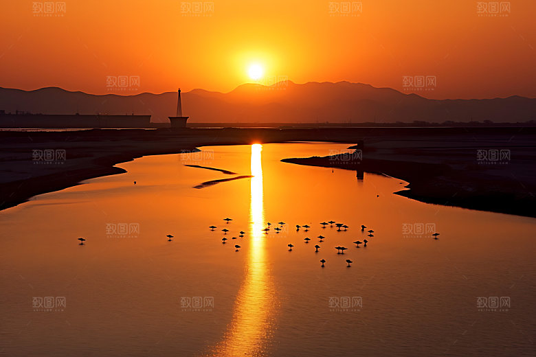 鄱阳湖高清旅游摄影图