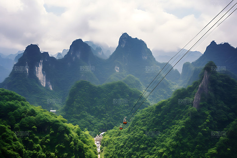 高山云海江西风光摄影图