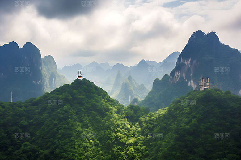 高山云海风景高清摄影图