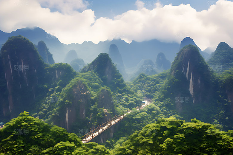 高山云海风景风光摄影图