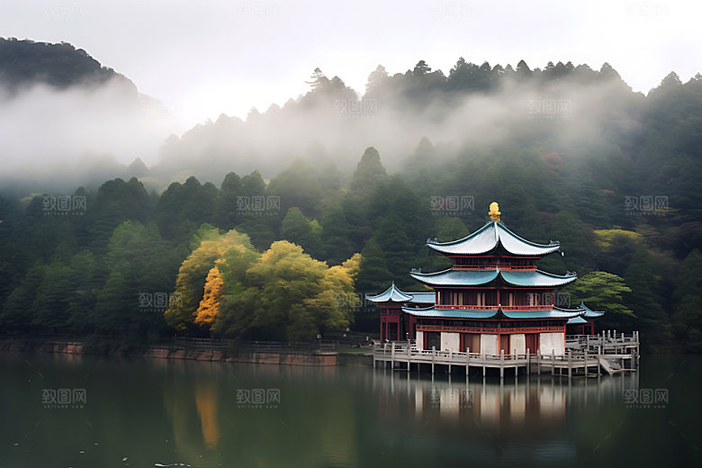 高山云海江西风光摄影图