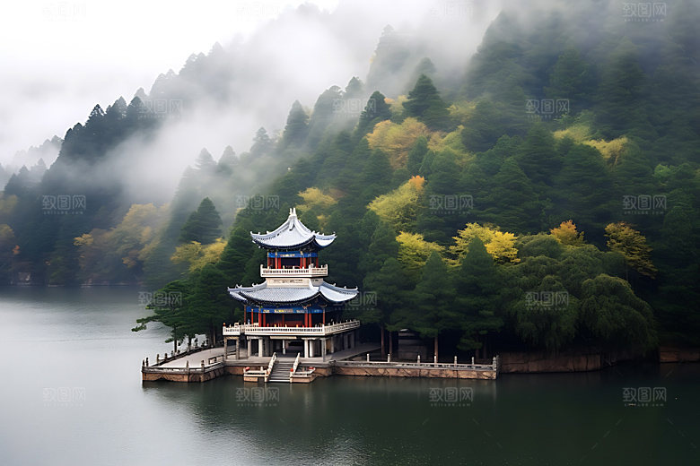 高山云海风景风光摄影图