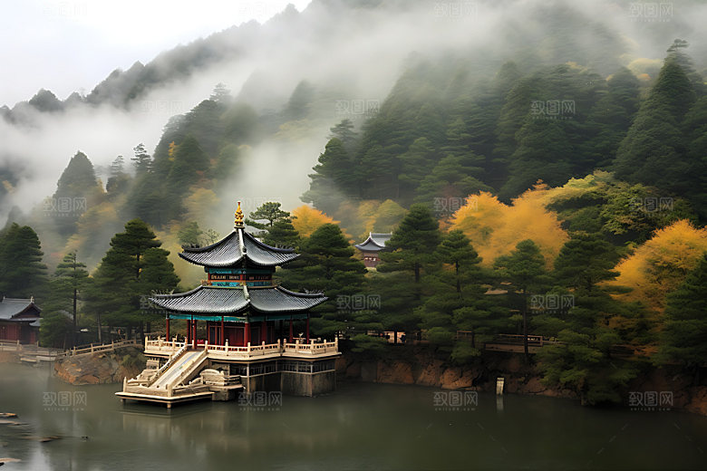 高山云海江西自然摄影图