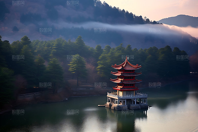 高山云海名山大川高清摄影图