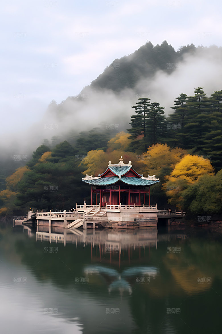 高山云海风光高清摄影图