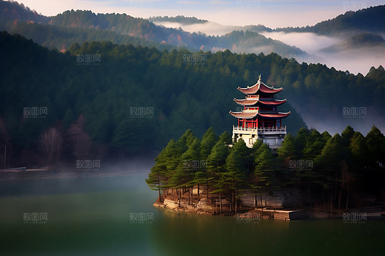 高山云海高清风光摄影图
