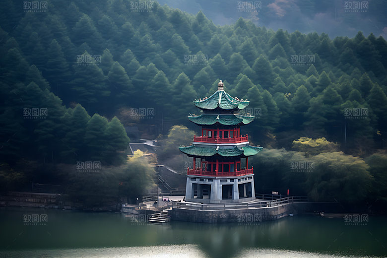 高山云海风景名山大川摄影图